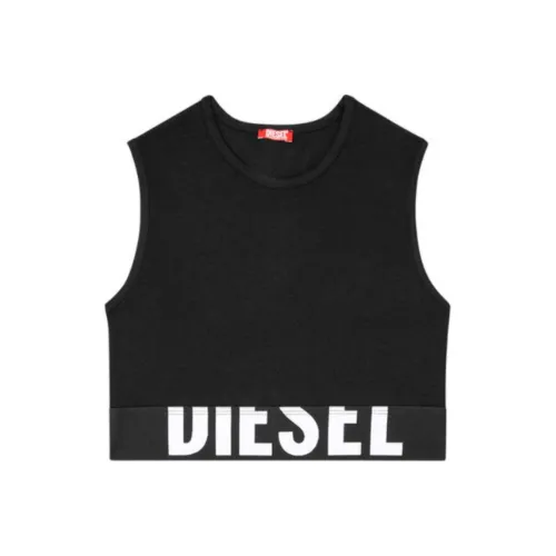 DIESEL Черные Женские Майки