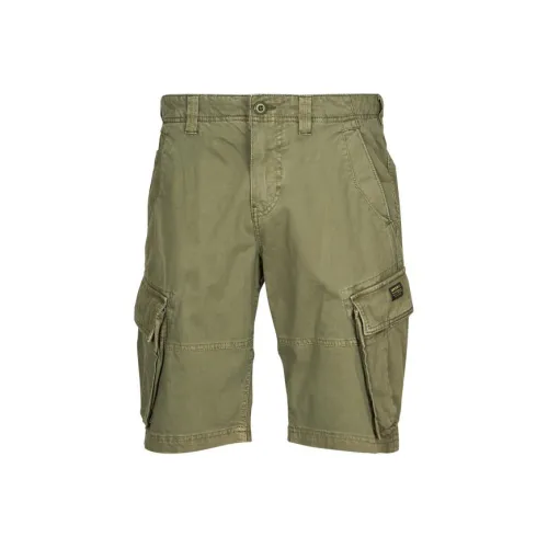 SUPERDRY Повседневные шорты Мужские Армейский зеленый