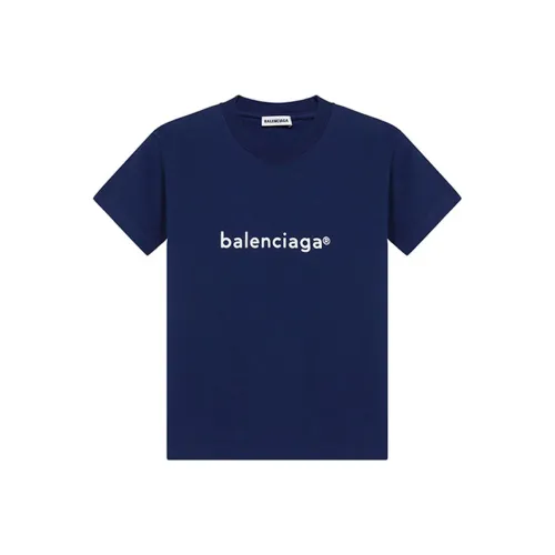 Balenciaga T-Shirt Женская Фиолетовая Синяя