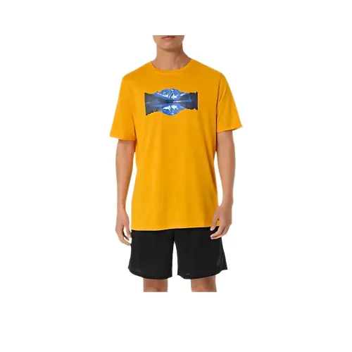 Asics Зеркальце Serenity Tee T-рубашка Мужская Апельсин