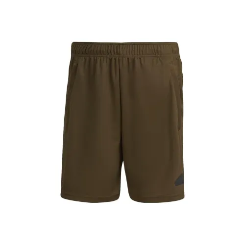 Adidas Оливково-зеленые Мужские спортивные шорты