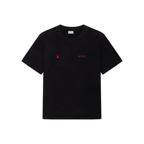 Dazzle Only Turquoise Collaboration, New Year Collection Черные Женские Футболки