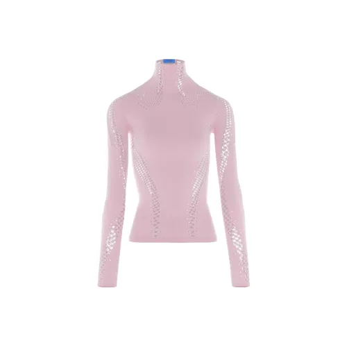 Mugler Розовые Женские Т-рубашки