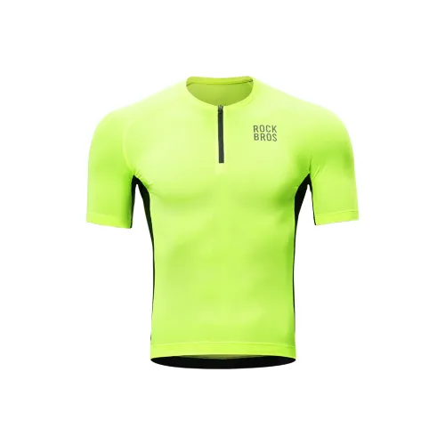 ROCKBROS Велосипедная одежда Мужской Айк Топ Неоново-желтый