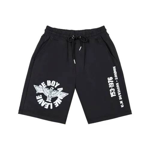Boy London Повседневные шорты Мужские Черные