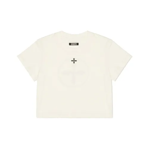 SMFK Standard T-Shirt Женская Snow Mountain Белый