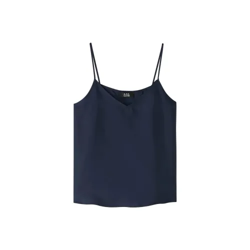 A.P.C x Katie Holmes SS24 Майка Женская Темно-синяя