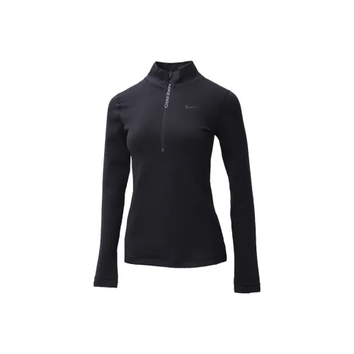 Nike Комплект с короткими рукавами T-рубашка Женская Черный