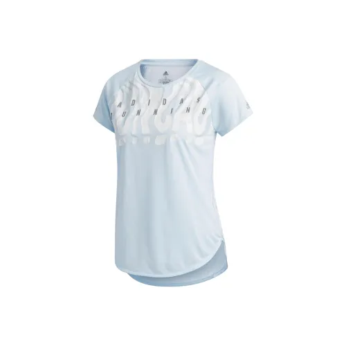 Adidas OTR T-Shirt Женская Светло-Небесно-Синий