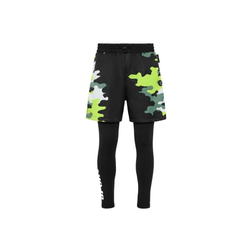 PLEIN SPORT Мужские спортивные брюки черного цвета