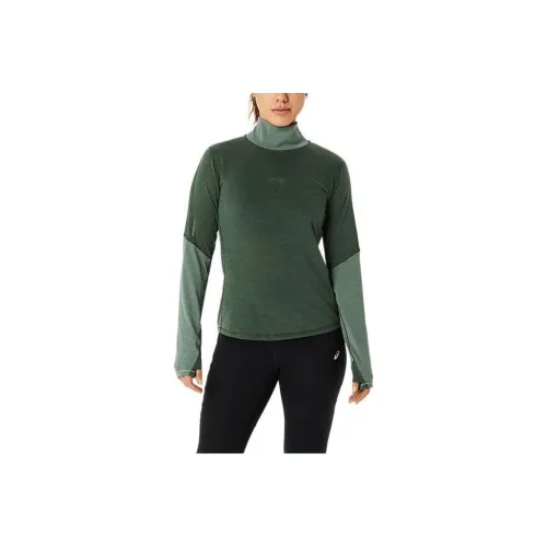 Asics Metarun Mock Тропический лес Женские T-рубашки