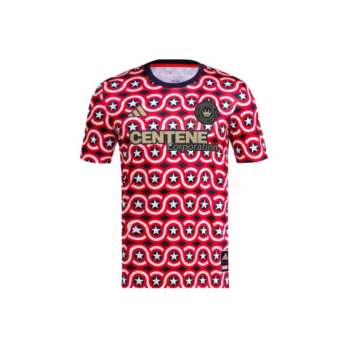 Adidas Charlotte FC Red Men's Football Jersey Adidas Charlotte FC Красный Мужской Футбольный Джерси