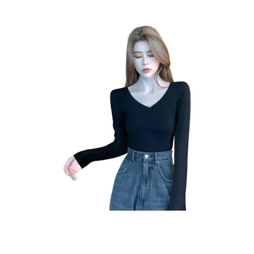 Puppytown T-Shirt Женская Черная