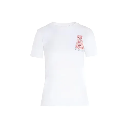 MOSCHINO Белые Женские Футболки
