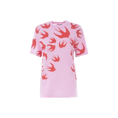 Alexander McQueen Розовые Женские Футболки