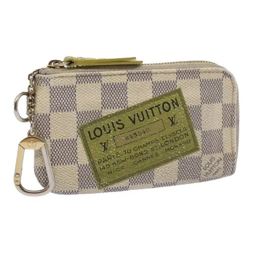 LOUIS VUITTON Холст Кошелек Женский Белый