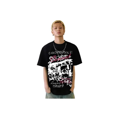 BEAR UNION Рукав с оборванным плечом T-рубашка Унисекс