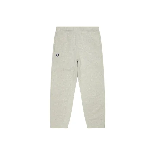 Aape FW24 Повседневные брюки Мужские Белые Серые
