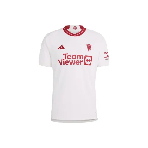 Adidas Футбол Джерси Мужской Cloud White