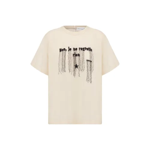 DIOR FW23 T Рубашка Женская Бежевая