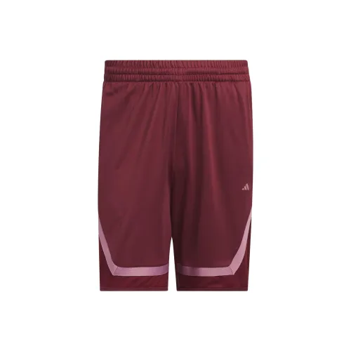 Adidas SS23 Баскетбольные шорты Мужские Темно-красные