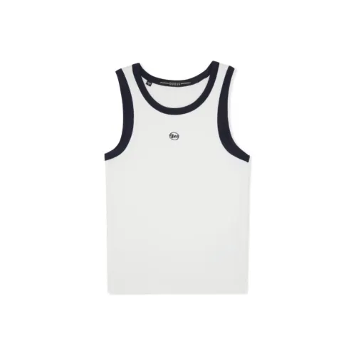 GUESS Майка Женская Белая Черная