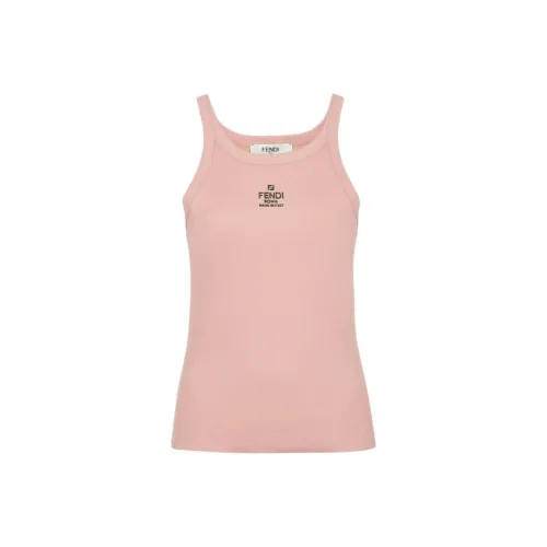FENDI SS24 Майка Женская Розовая