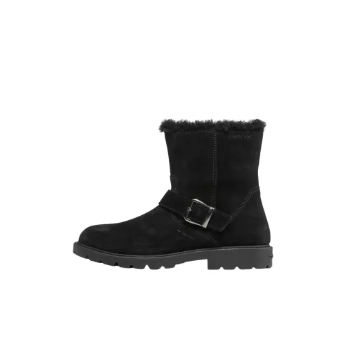 GEOX Детские ботинки Черные Подростки