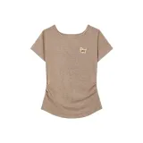 Коричневый серый