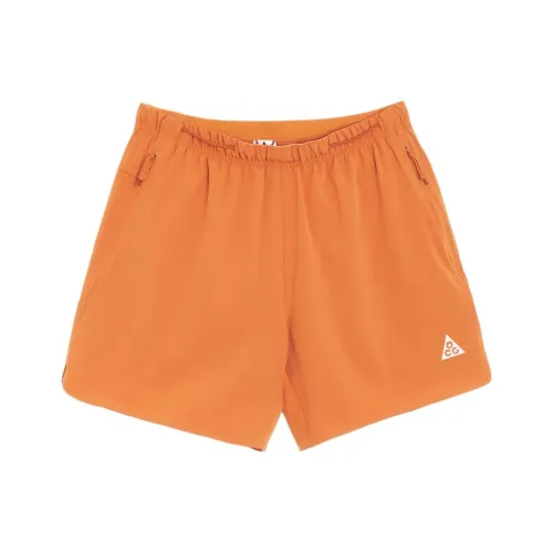 Nike Оранжевый Красный Мужские Спортивные Шорты