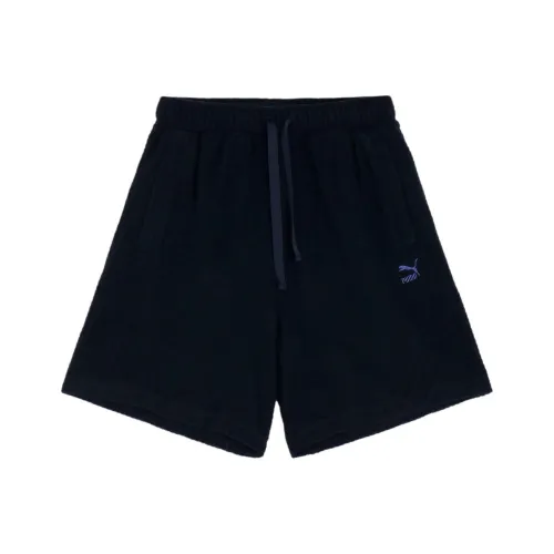 PUMA Повседневные шорты Мужские Морской синий