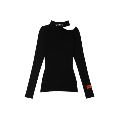 HERON PRESTON Черные Женские Рубашки T