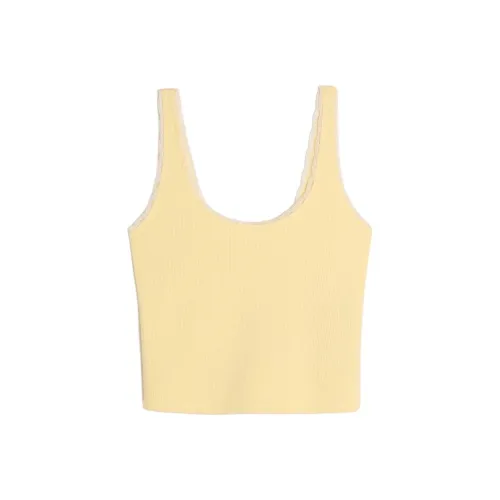 Hollister Майка Женская Желтая