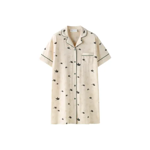 MEONSILL Ночная сорочка Женская Абрикос