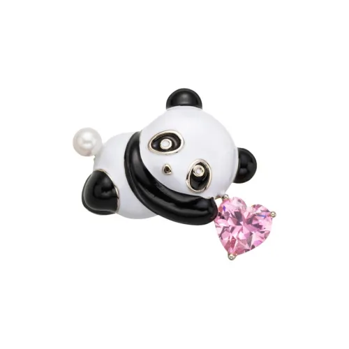 Фиолетовый медный сплав броши унисекс