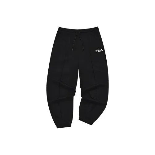 FILA FUSION Темно-черные спортивные брюки для мужчин