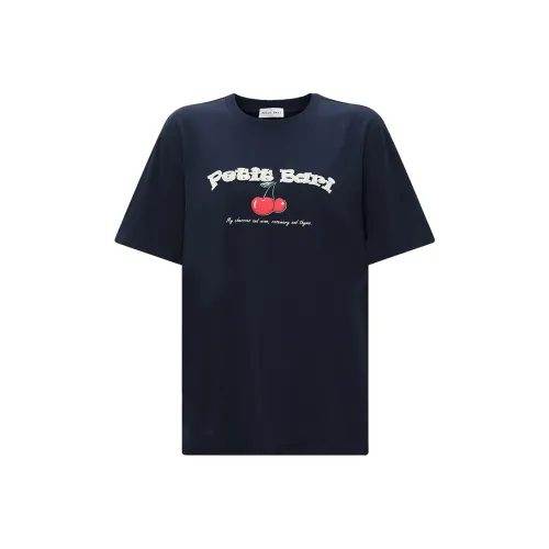 PATIT BARI Темно-синие Женские футболки