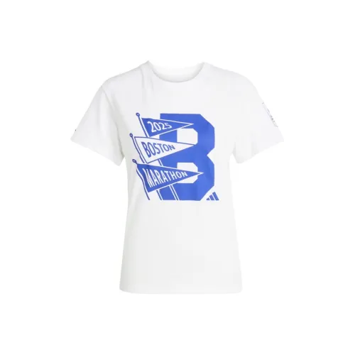 Adidas Marathon T-Shirt Женская Белая