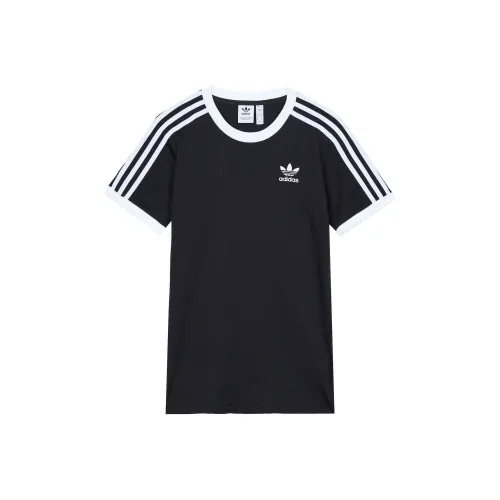Adidas Originals ADICOLOR CLASSICS 3 Комплект с короткими рукавами T-рубашка Женская Черный