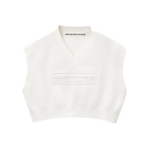 Alexander Wang FW24 Майка Женская Мягкая Белая