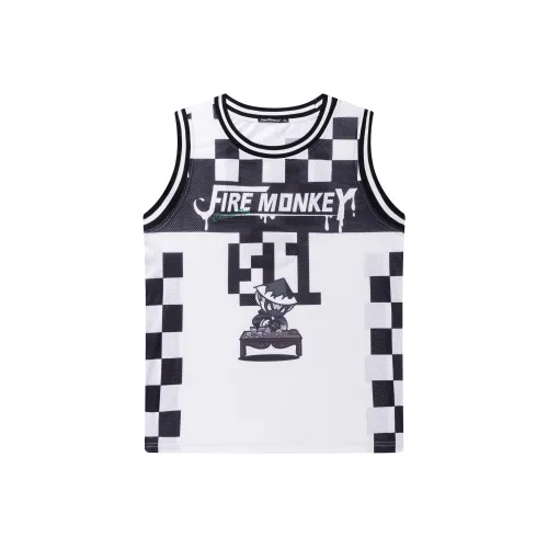 FireMonkey Черно-белая панда Унисекс Баскетбольная Джерси
