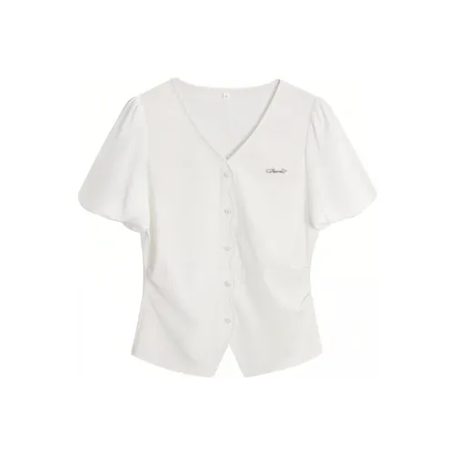 Love to serve T-Shirt Женская Белая