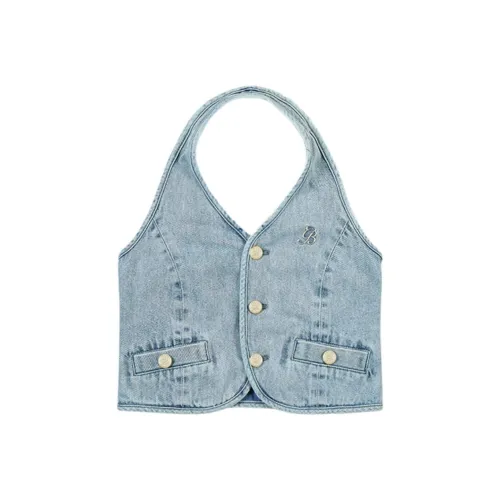 GOOD BAI Синие Женские Майки