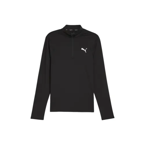PUMA RUN CLOUDSPUN Черная Мужская Спортивная Одежда