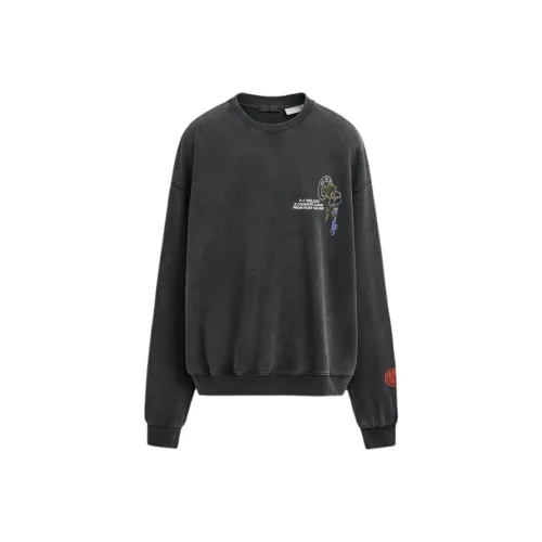 ZARA Deep Антрацит Мужские Свитшоты