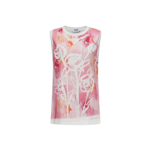 MSGM T-Shirt Женская Многоцветная