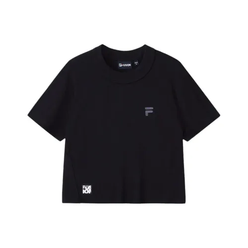 FILA FUSION Рабочая одежда T-рубашка Женская Глубокий черный