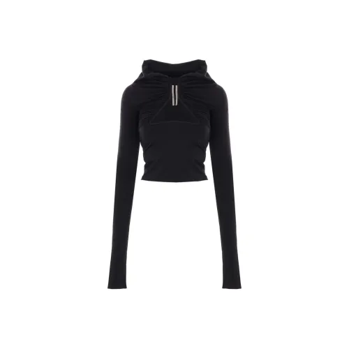 RICK OWENS Черные Женские Т-рубашки
