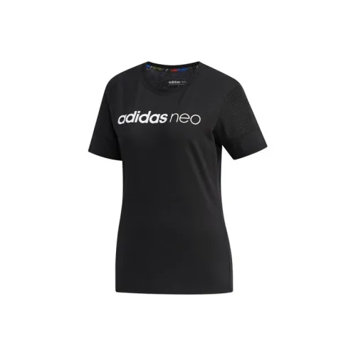 ADIDAS NEO Стандартная футболка женская черная