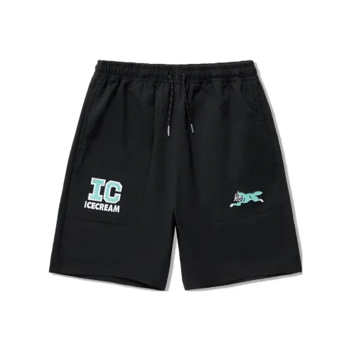 LINING x ICECREAM Повседневные шорты Мужские Черные